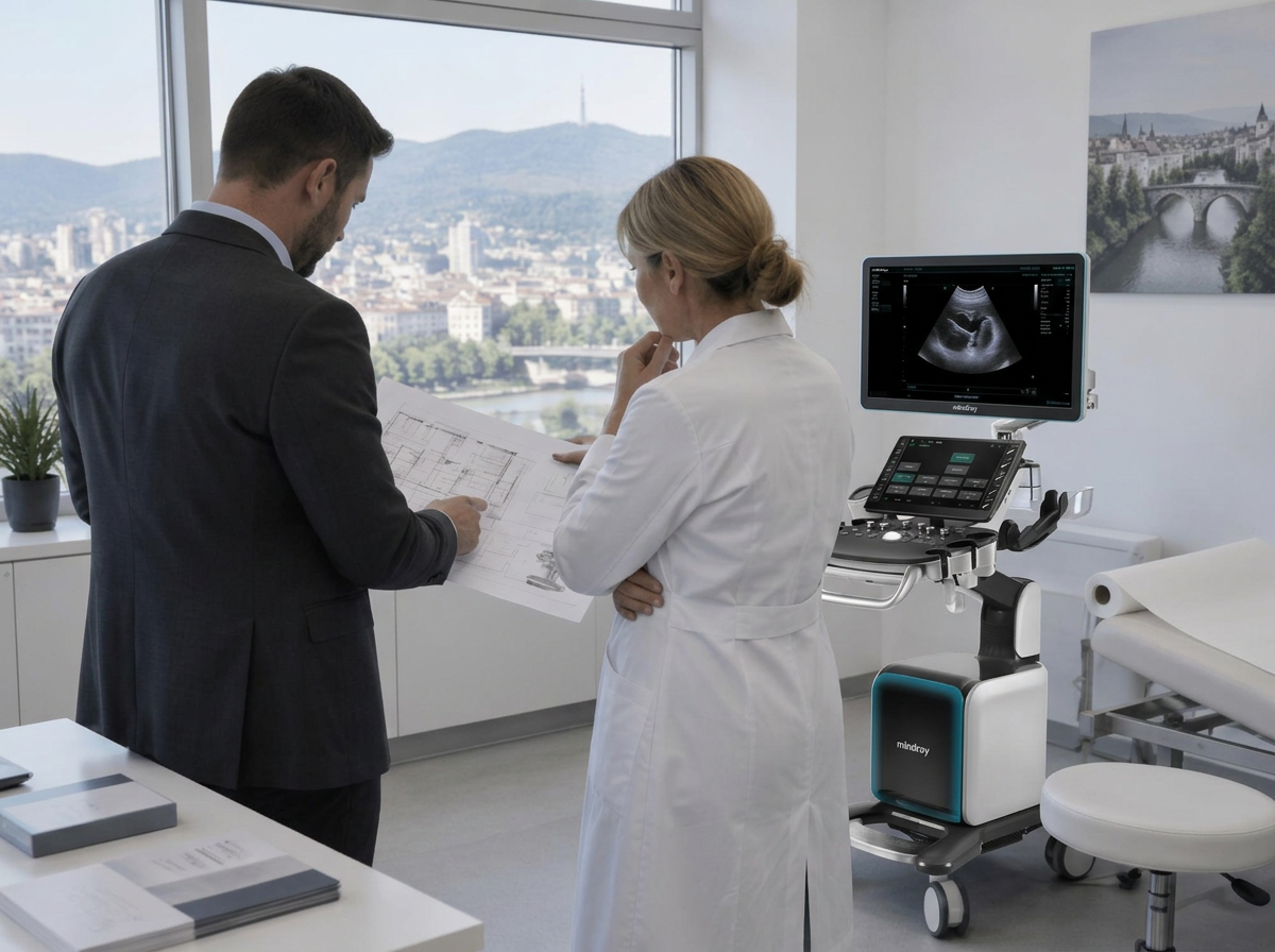 Planning a clinic fit-out with a Mindray ultrasound system