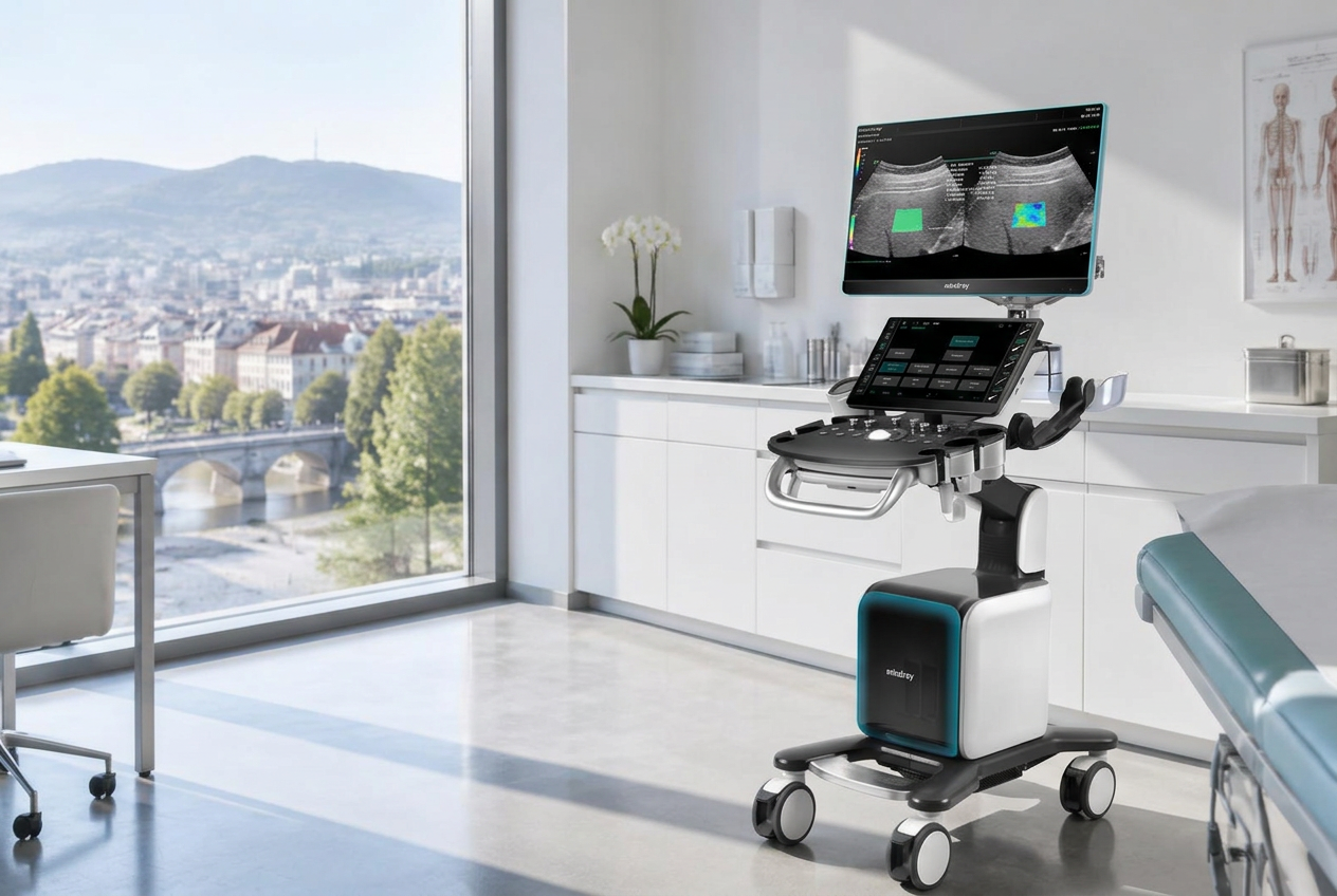 Mindray Consona N9 ultrasound system in a modern examination room